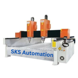 double hand stone router machine