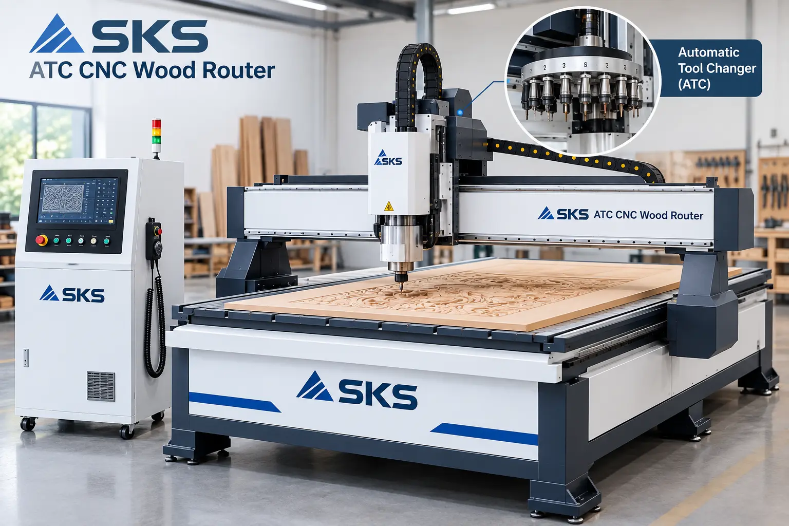 ATC CNC Wood Router